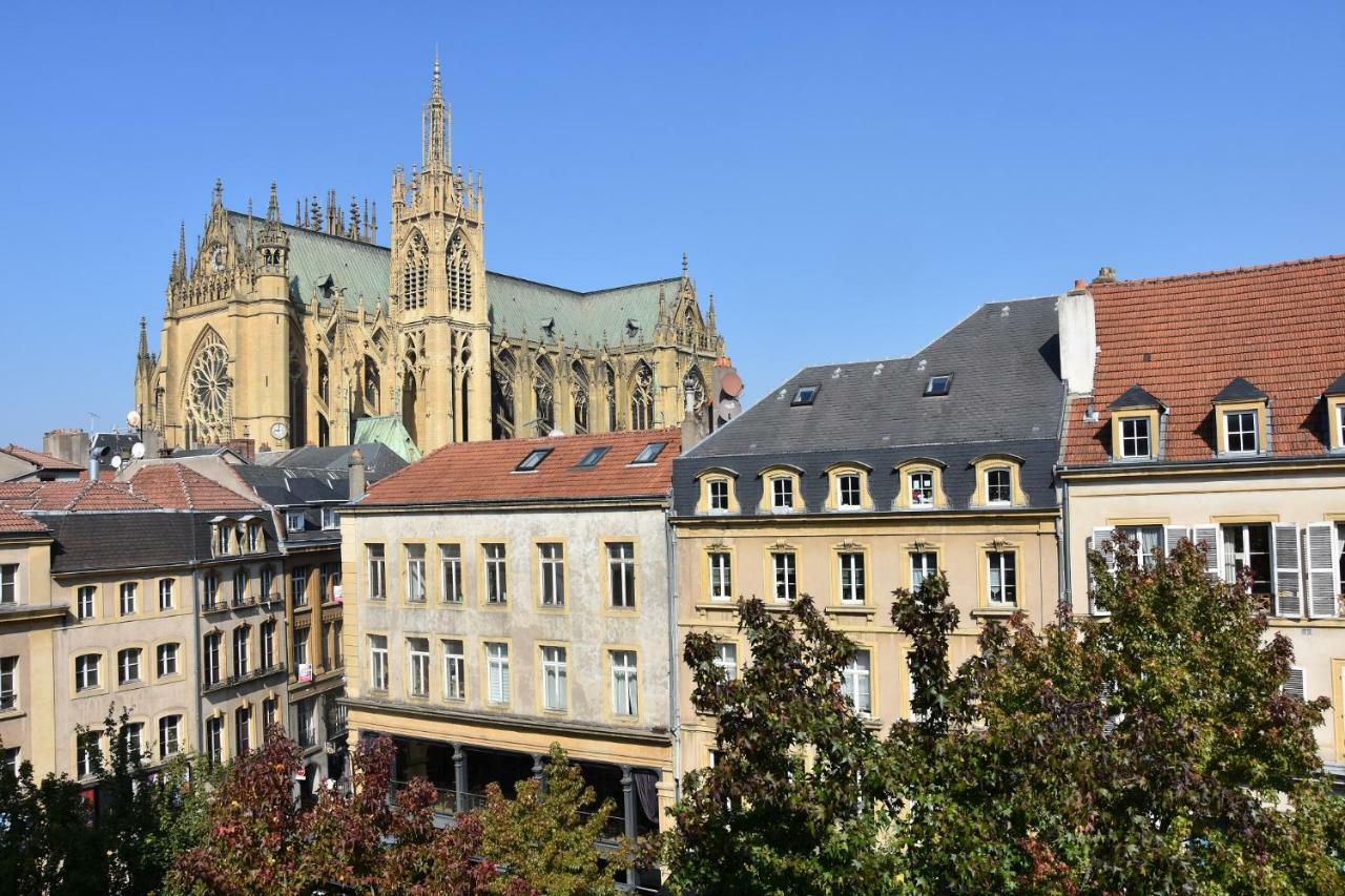 Grand Appartement Vue Cathedrale Metz Eksteriør bilde